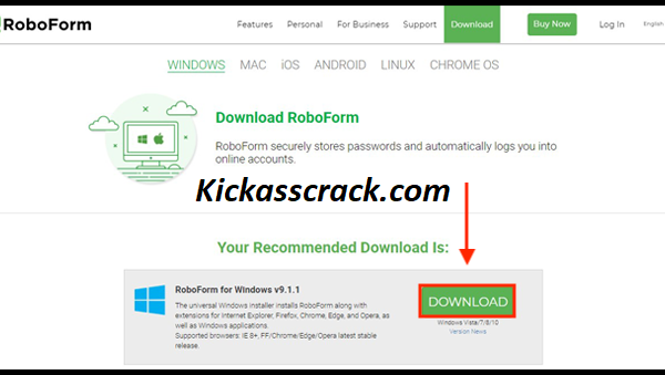 RoboForm Crack 10.1 With + Full License Key Free Download Here (2022)
