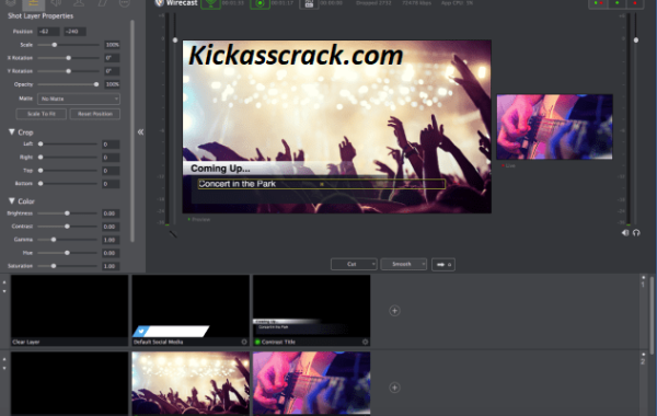 Wirecast Pro Crack 15.0+ Full License Key Free Download Here (2022)