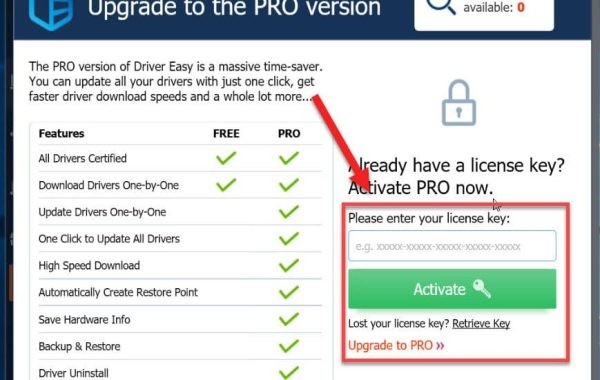 DriverEasy Pro Crack 5.7.0.39448 With + Full License Key Free Download Here (2022)