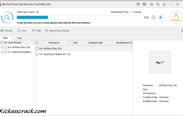 MiniTool Power Data Recovery Crack 11.0 With + Full License Key Free Download Here (2022)